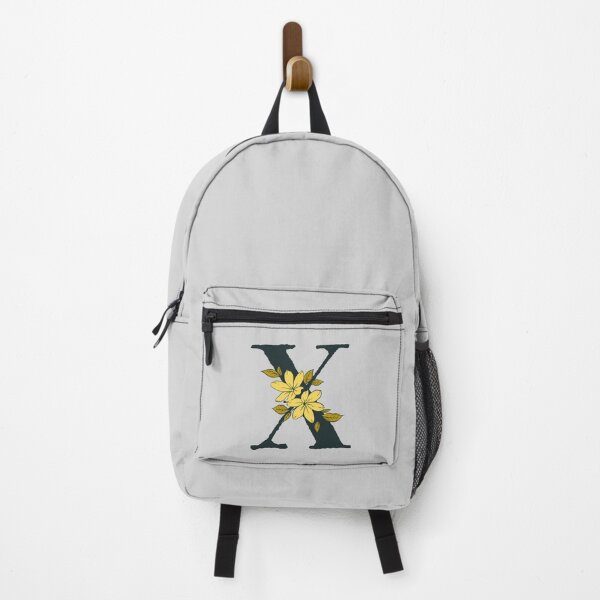 Item preview, Yellow floral X monogram designed and sold by Coffee Lifestyle.