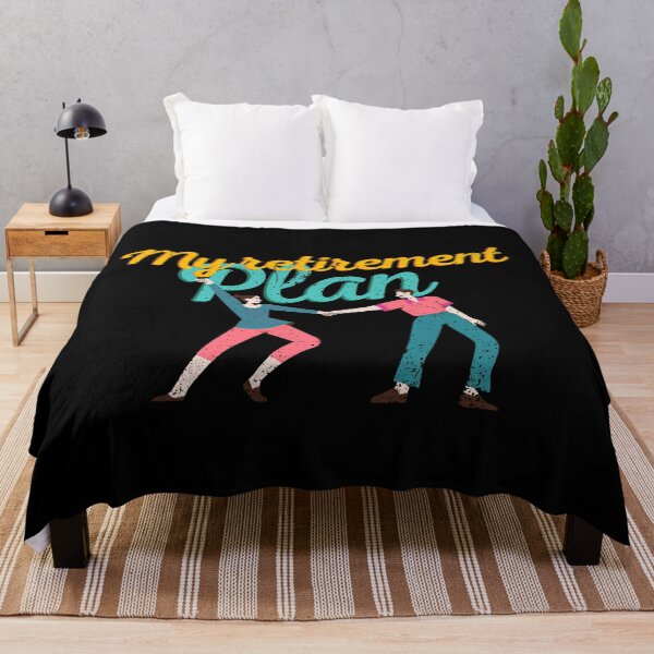 Item preview, My retirement plan graphic RETRO COUPLE ACTIVITY romantic dance designed and sold by ALLURE-minimal.