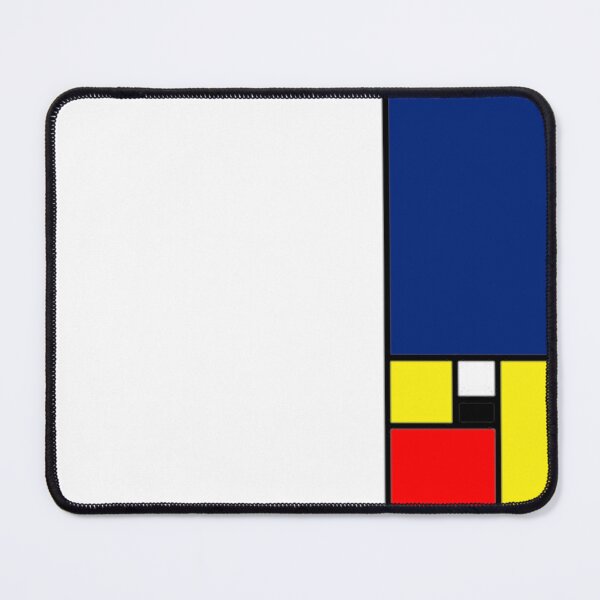 Item preview, Mondrian Style blue yellow white red Retro Mod 60s designed and sold by ModSupporters.