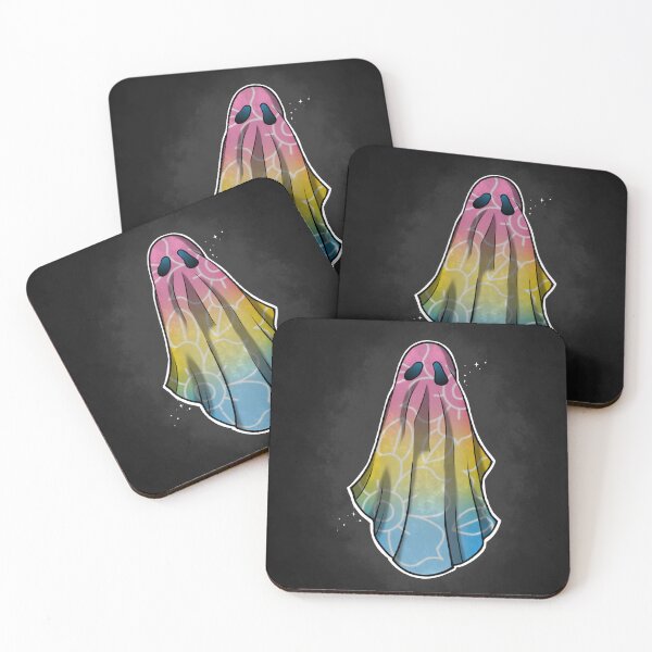 Item preview, Pansexual Pride Flowery Ghost designed and sold by saltuurn.