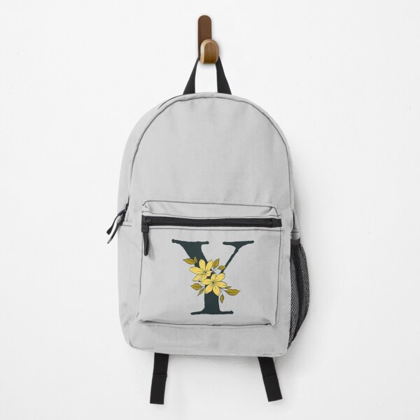 Item preview, Yellow floral Y monogram designed and sold by Coffee Lifestyle.