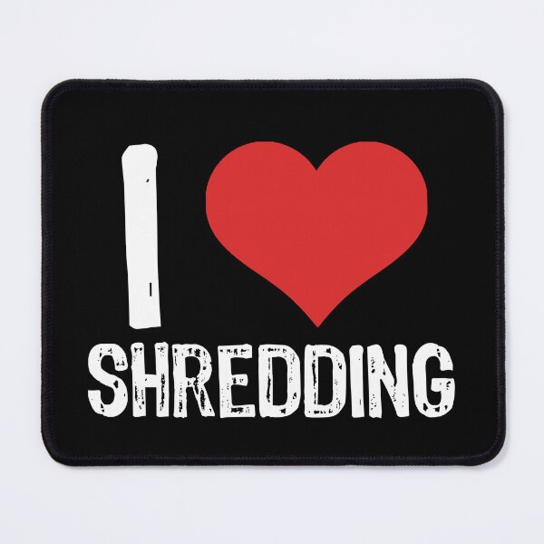 Item preview, I Love Shredding designed and sold by The "I Love Everything" Shop.