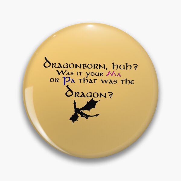 Item preview, Dragonborn, ¿eh? designed and sold by JynxtheLotus.