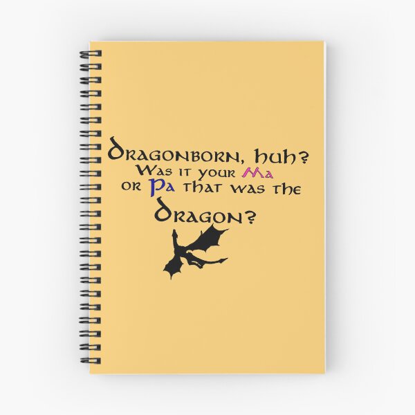 Item preview, Dragonborn, ¿eh? designed and sold by JynxtheLotus.