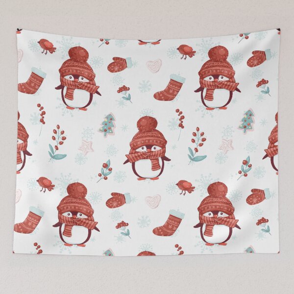 Item preview, Sweet Little Penguin in Red Scarf and Toque designed and sold by blayzeink.