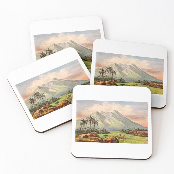 Item preview, The Salak volcano near Buitenzorg -Ernst Haeckel designed and sold by TeeARTHY.