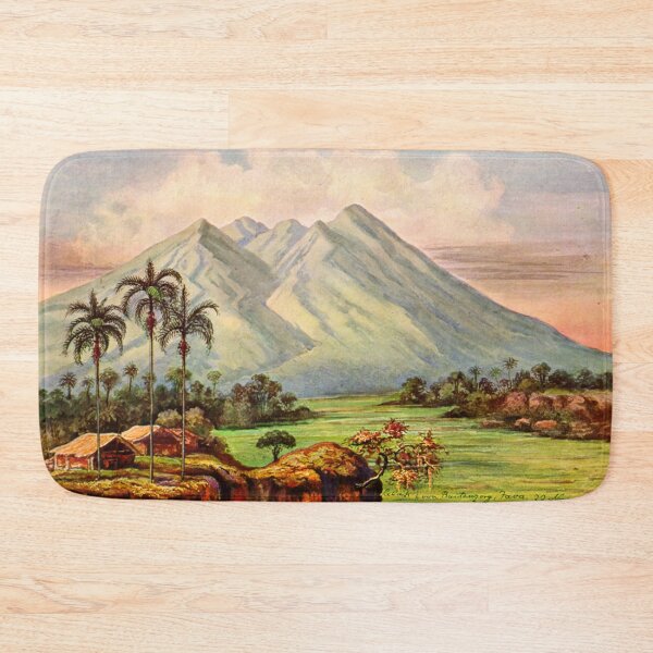 Item preview, The Salak volcano near Buitenzorg -Ernst Haeckel designed and sold by TeeARTHY.