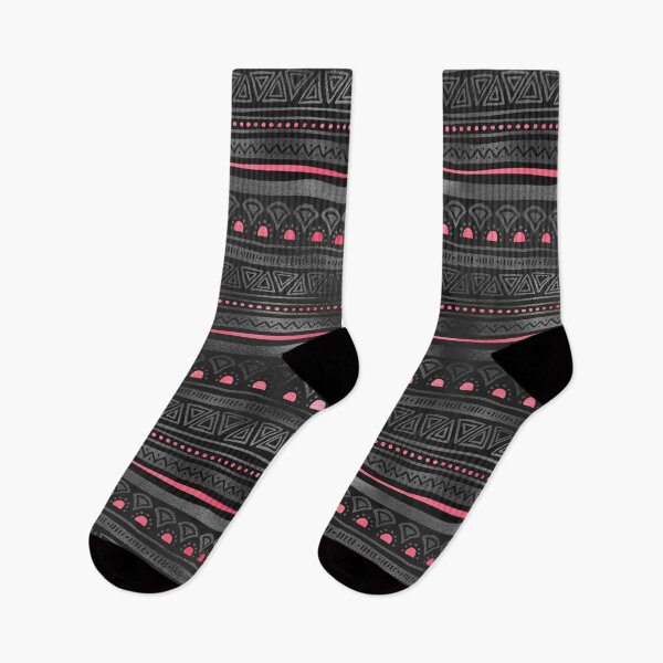 Item preview, Black Gray and Pink Aztec Inspired designed and sold by blayzeink.