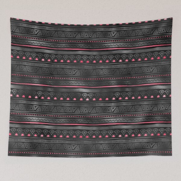 Item preview, Black Gray and Pink Aztec Inspired designed and sold by blayzeink.