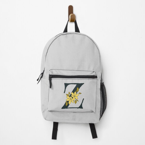 Item preview, Yellow floral Z monogram designed and sold by Coffee Lifestyle.
