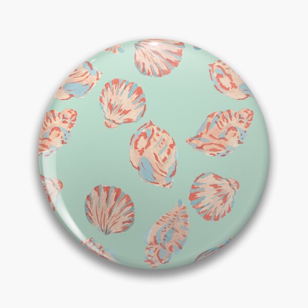 Item preview, Shells on China Blue  designed and sold by UrsulaDuplock.