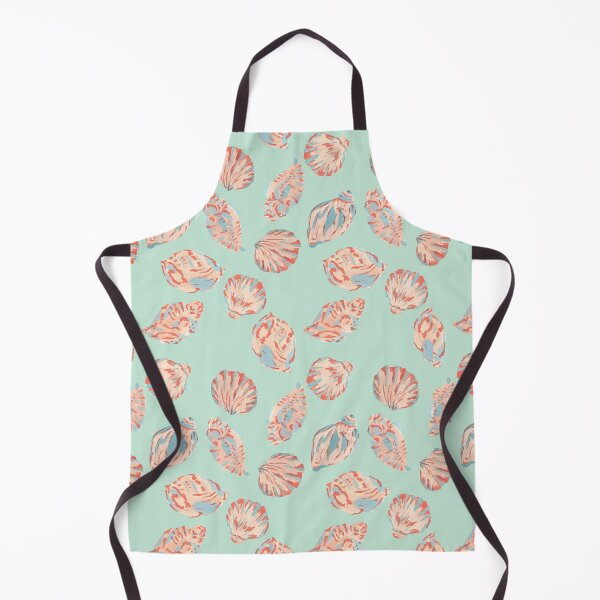 Item preview, Shells on China Blue  designed and sold by UrsulaDuplock.