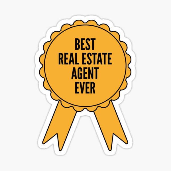 Item preview, Best Real Estate Agent Ever Gold Medal Achievement designed and sold by SVPOD.