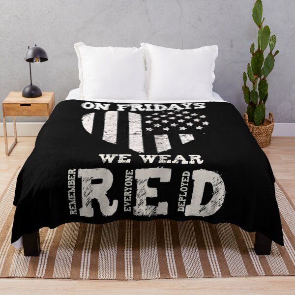 Item preview, Womens Red Friday Military Shirt Remember Everyone Deployed Women designed and sold by hardrhubarb1587.