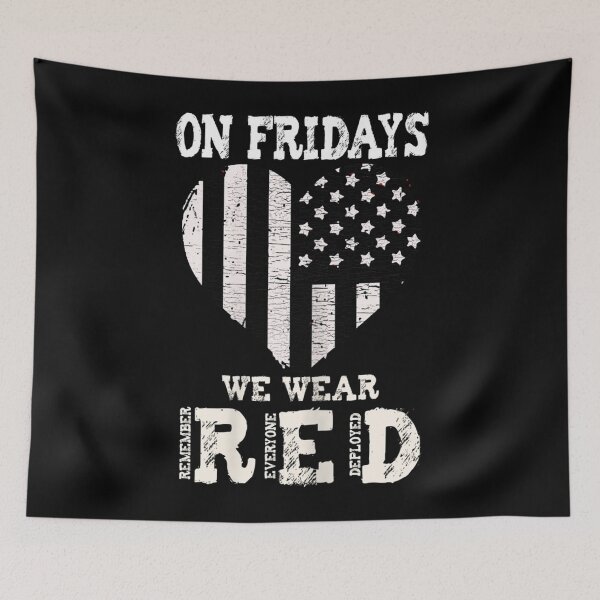 Item preview, Womens Red Friday Military Shirt Remember Everyone Deployed Women designed and sold by hardrhubarb1587.