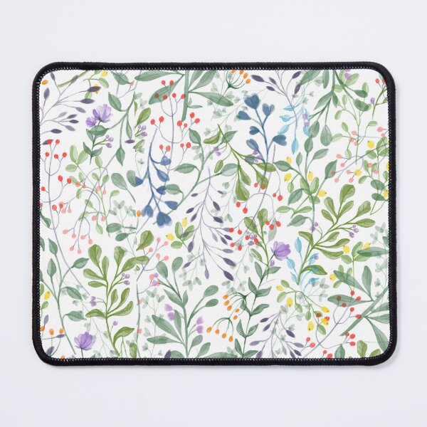 Item preview, Forever Spring Watercolor Pattern | Multi on White designed and sold by L Diane Johnson.