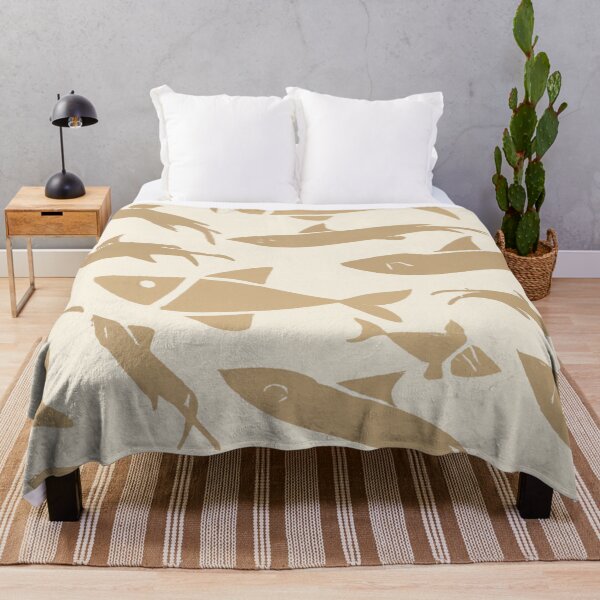 Aperçu de l'œuvre Motif de poisson beige créée et vendue par Zestpond.