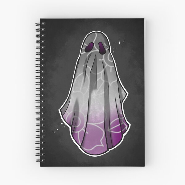 Item preview, Asexual Pride Flowery Ghost designed and sold by saltuurn.
