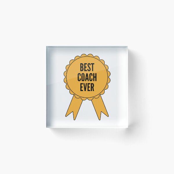 Item preview, Best Coach Ever Gold Medal Achievement designed and sold by SVPOD.
