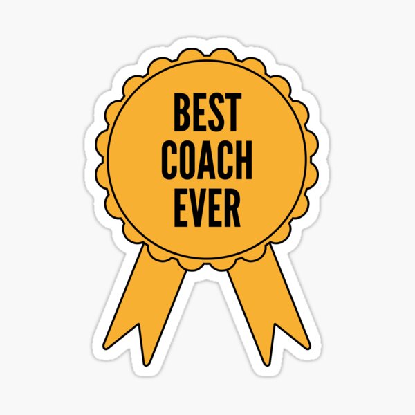 Item preview, Best Coach Ever Gold Medal Achievement designed and sold by SVPOD.