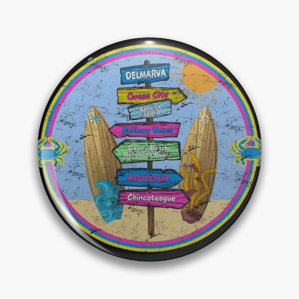 Item preview, Distressed Delmarva Towns designed and sold by TeeArcade84.