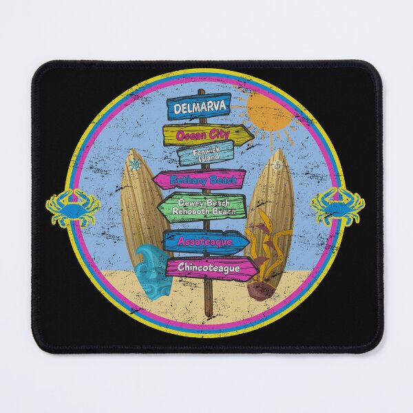 Item preview, Distressed Delmarva Towns designed and sold by TeeArcade84.