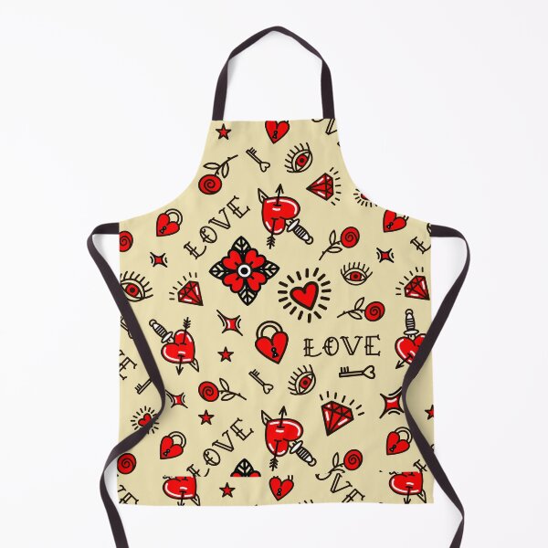 Item preview, Old School Pattern, Tattoo, American Traditional, Flash, Vintage, Sailor, Ink, Rose, designed and sold by babivilelashop.
