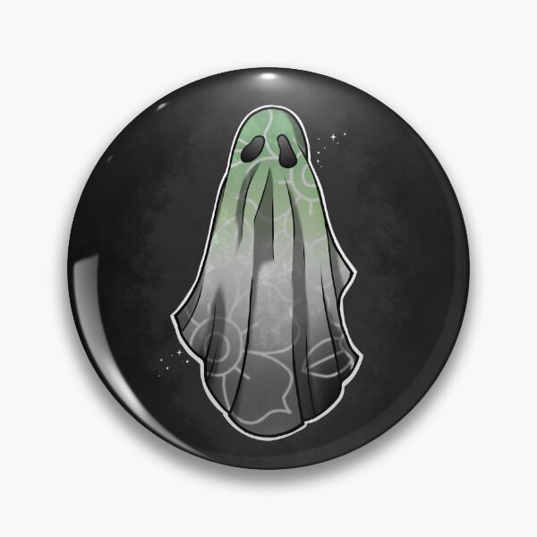 Item preview, Aromantic Pride Flowery Ghost designed and sold by saltuurn.