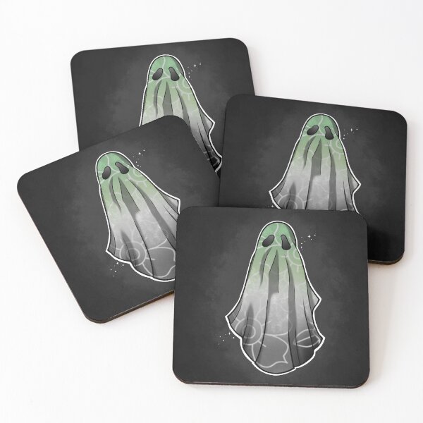 Item preview, Aromantic Pride Flowery Ghost designed and sold by saltuurn.