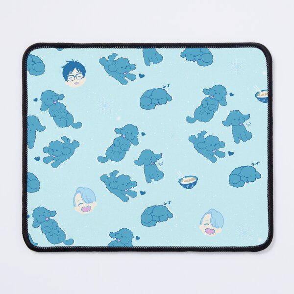 Item preview, YOI Makkachin Pattern designed and sold by bunnidesigns.