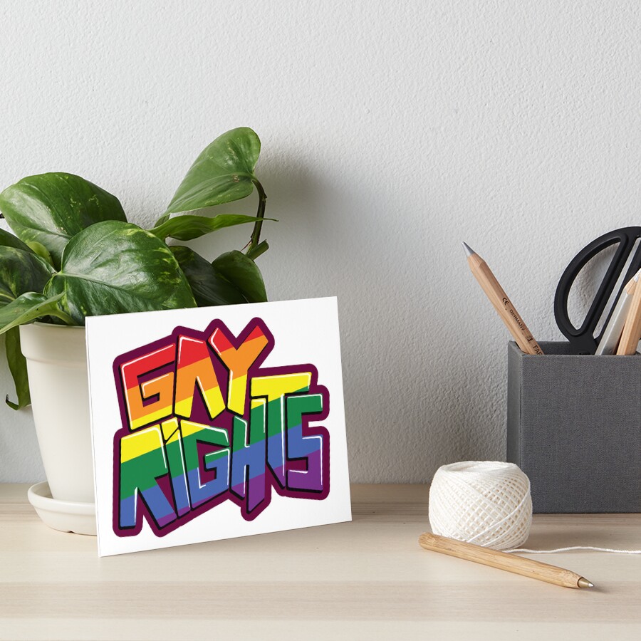 Item preview, Art Board Print designed and sold by Gaytriarchy.