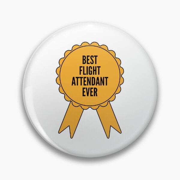 Item preview, Best Flight attendant Ever Gold Medal Achievement designed and sold by SVPOD.