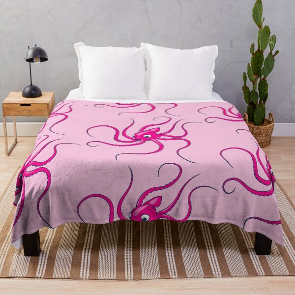 Item preview, pink octopus designed and sold by akluensner.