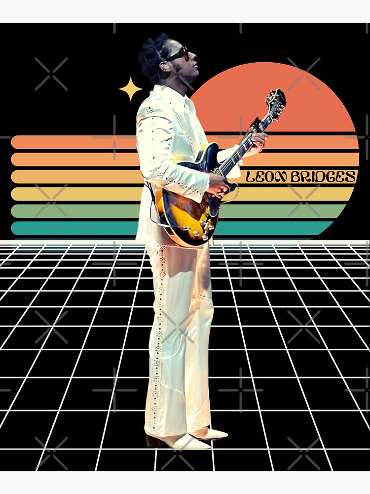 "Leon Bridges" Sticker for Sale by jassemr Redbubble