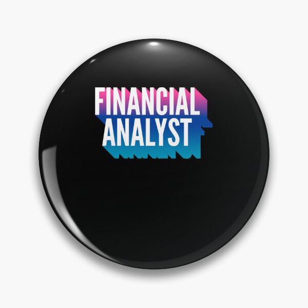 Item preview, Financial analyst With Long Gradient Shadow designed and sold by SVPOD.