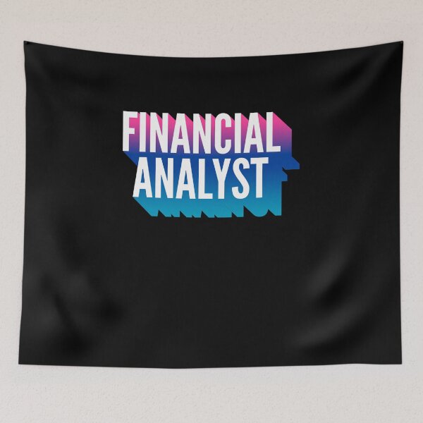 Item preview, Financial analyst With Long Gradient Shadow designed and sold by SVPOD.