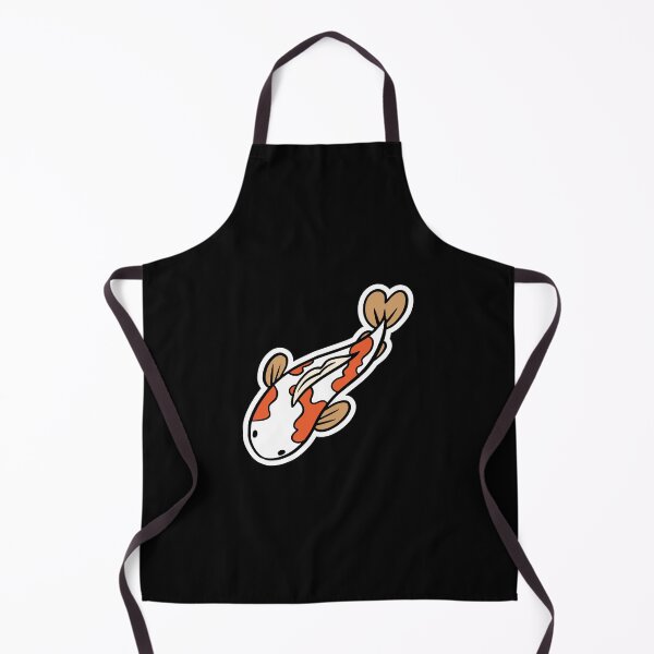 Item preview, White Orange Koi Fish designed and sold by pomak.