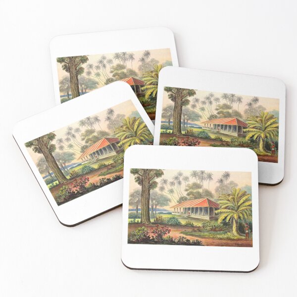 Item preview, Belligema rest house south coast of Ceylon -Ernst Haeckel designed and sold by TeeARTHY.