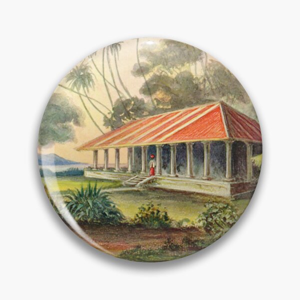 Item preview, Belligema rest house south coast of Ceylon -Ernst Haeckel designed and sold by TeeARTHY.