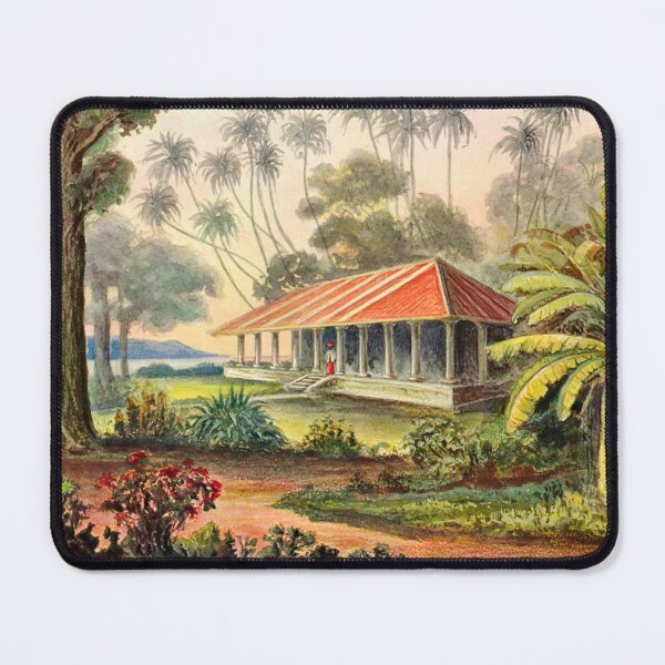 Item preview, Belligema rest house south coast of Ceylon -Ernst Haeckel designed and sold by TeeARTHY.