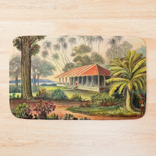 Item preview, Belligema rest house south coast of Ceylon -Ernst Haeckel designed and sold by TeeARTHY.