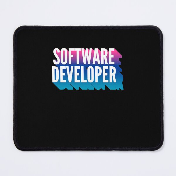 Item preview, Software Developer With Long Gradient Shadow designed and sold by SVPOD.