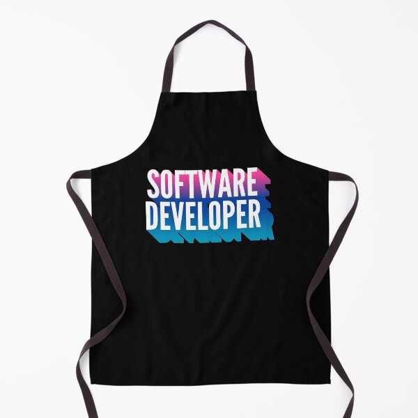 Item preview, Software Developer With Long Gradient Shadow designed and sold by SVPOD.