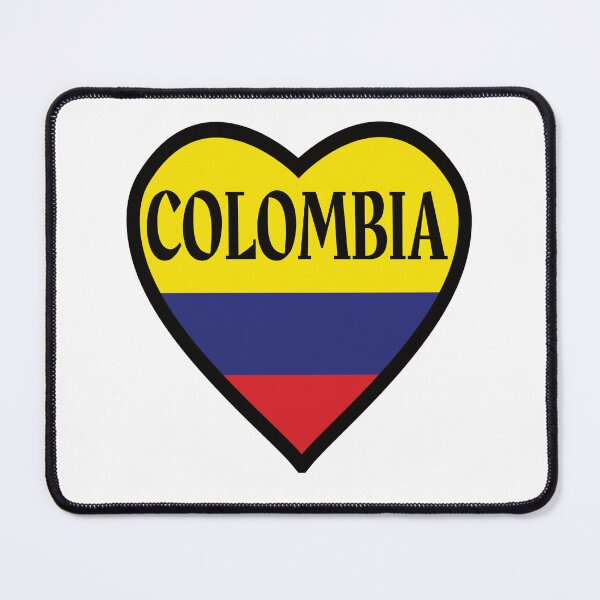 Item preview, COLOMBIA HEART FLAG designed and sold by Timcito.