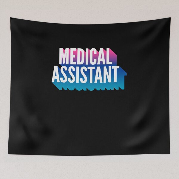 Item preview, Asistente médico con sombra de degradado largo designed and sold by SVPOD.
