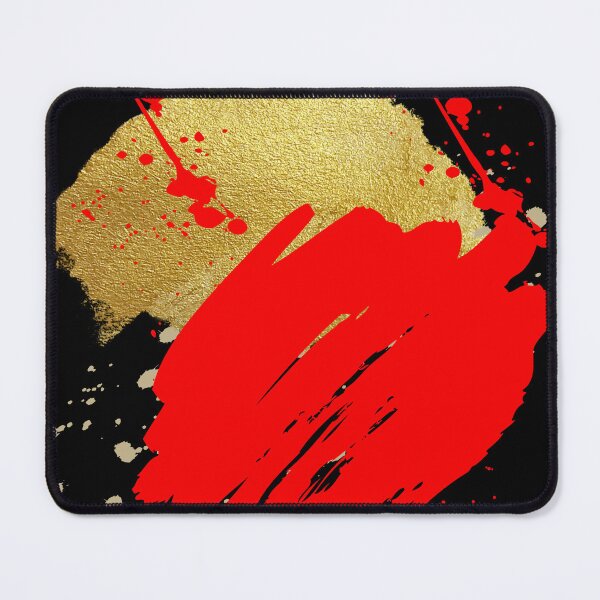Item preview, Red Gold abstract artwork designed and sold by Itzjustlife.