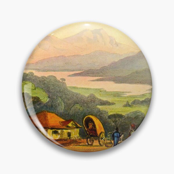 Item preview, Lake Nurellia From Rambodde Pass, Ceylon -Ernst Haeckel designed and sold by TeeARTHY.