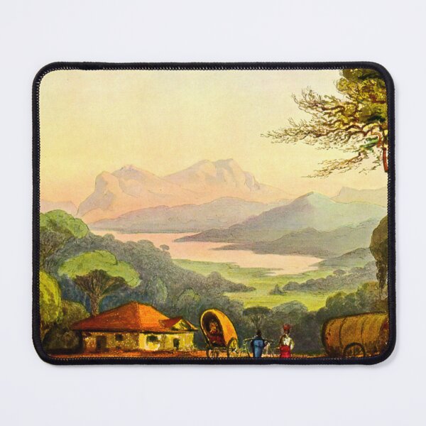 Item preview, Lake Nurellia From Rambodde Pass, Ceylon -Ernst Haeckel designed and sold by TeeARTHY.