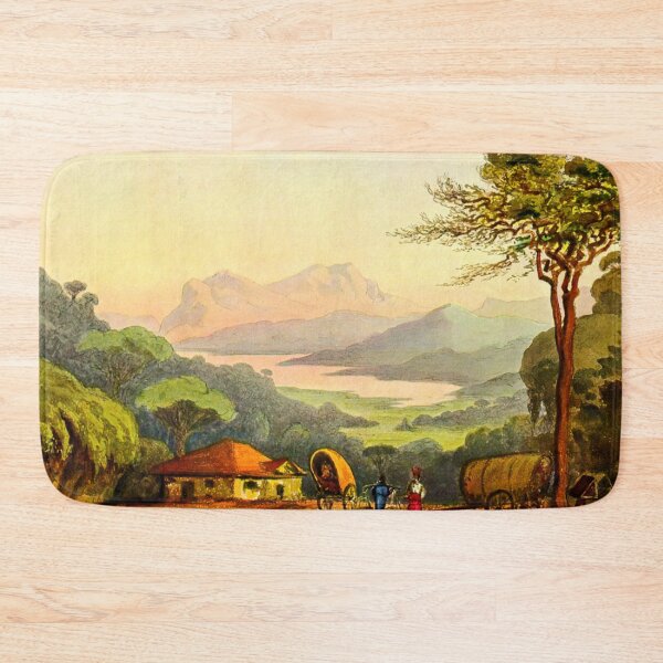 Item preview, Lake Nurellia From Rambodde Pass, Ceylon -Ernst Haeckel designed and sold by TeeARTHY.