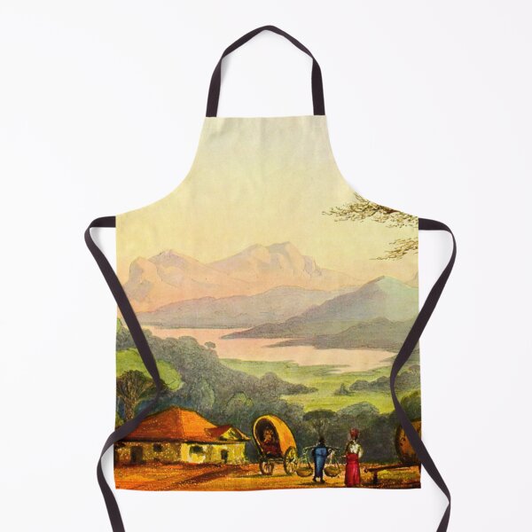 Item preview, Lake Nurellia From Rambodde Pass, Ceylon -Ernst Haeckel designed and sold by TeeARTHY.